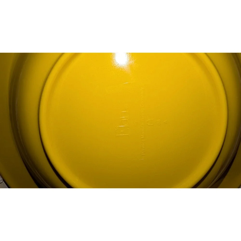 Yellow Melamine Vintage Elan Dinnerware Set 18 Pc MCM plates bowls excellent lot